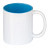 plottiX - 11oz Tasse mit farbigen Innenteil - Hellblau