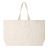 plottiX Oversized Canvas Tasche - 56 x 41 x 16 cm - Neutral
