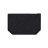 plottiX Canvas Zubehörtasche - M (19 x 18 x 9 cm) - Schwarz