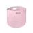 plottiX Canvas Korb - M (28 x 24 cm) - Pastellpink