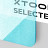 xTool Glitter Acryl Bögen - 30 x 30 x 0,3 cm (2 Stk.) Blau Durchscheinend