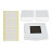 Silhouette Mint Stempelmaterial Set 30 mm x 30 mm